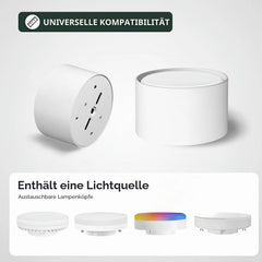 YindaLux Nadgradni LED Stropni Reflektor 8,4 x 5 cm 4 Kosi