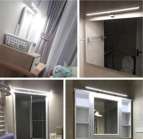YIQAN LED Kopalniška Svetilka za Ogledalo