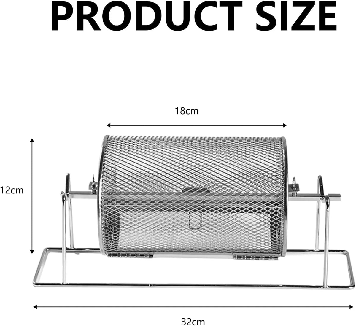 Ysislybin Boben za Srečke iz Nerjavečega Jekla 18 x 12 cm