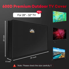Zaščitna Prevleka za Zunanji TV 76.2 x 15.2 x 50.8 cm