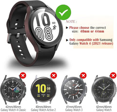 Zaščitni Ovitek za Samsung Galaxy Watch 4 44mm 9 Kosov