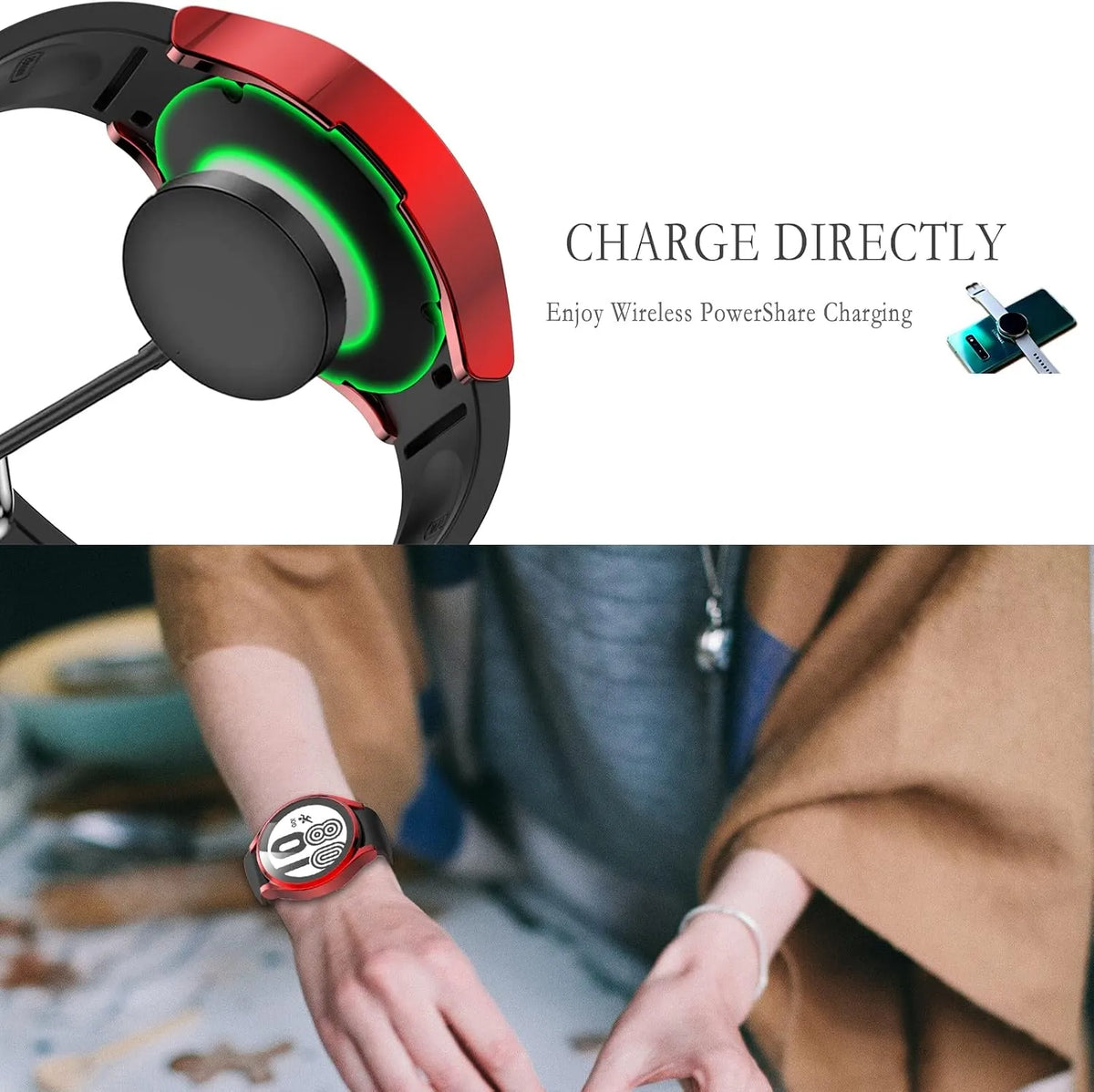 Zaščitni Ovitek za Samsung Galaxy Watch 4 44mm 9 Kosov